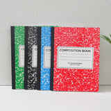B5 snow marble shape notebook composition book